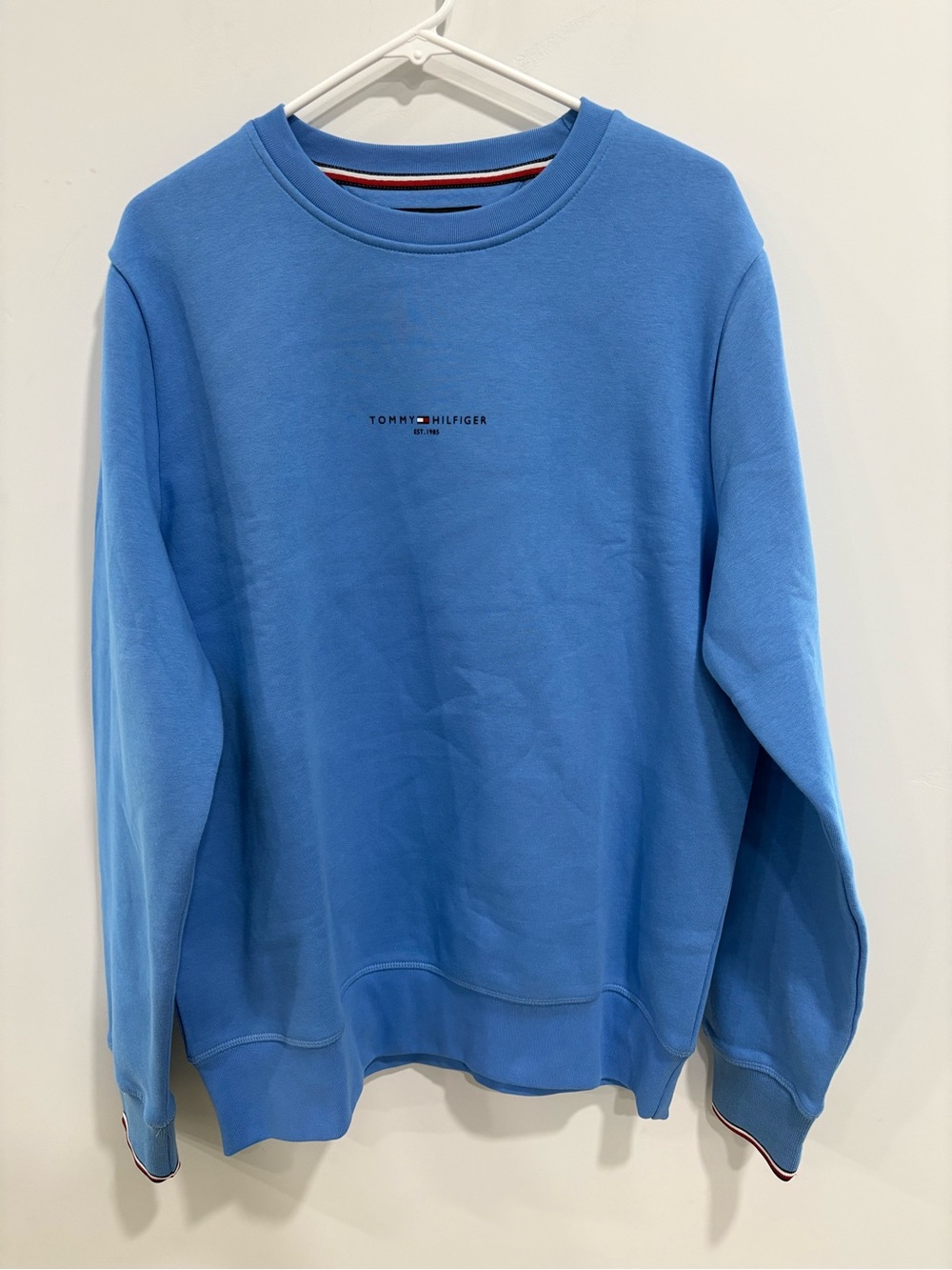 Tommy Hilfiger Light Blue Crewneck Sweatshirt